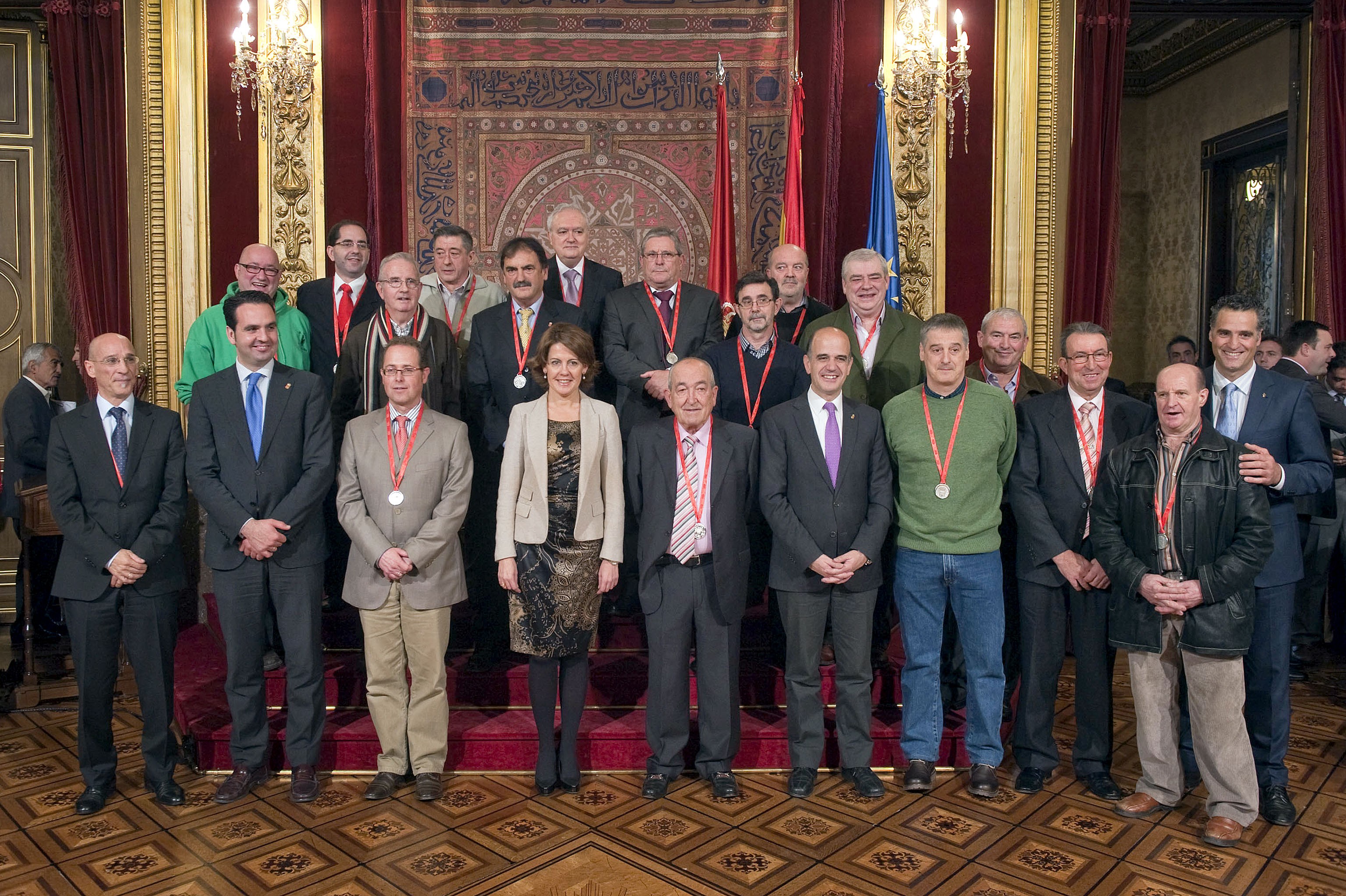 Cesar Perez de Zabalza Musquiz medalla de plata al merito deportivo